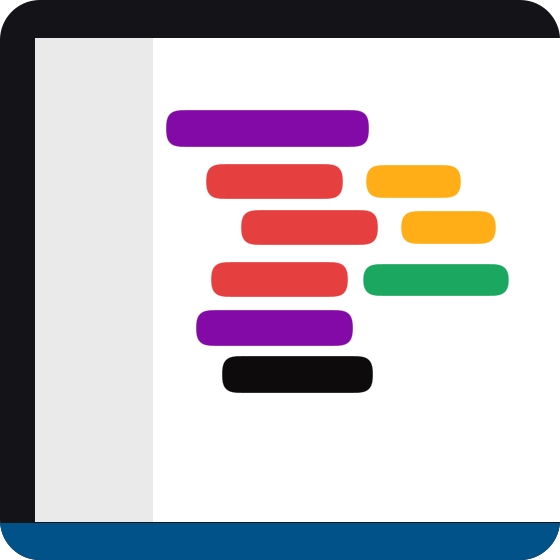 Light theme with bars